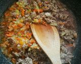 本格的！！お肉を食べるミートパスタ作り方7写真