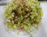 節約！キャベツとブロッコリーの芯餃子作り方2写真