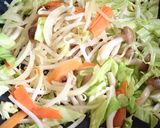 王将の麺で☆野菜五目塩やきそば作り方2写真