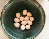 お弁当にも❣鶏手羽中とうずら卵のお酢煮作り方2写真