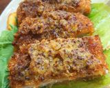 トンカツメキシカン風 de 焼きサンド作り方3写真