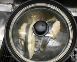 カレイの煮つけ♪うどと春菊と♪作り方3写真