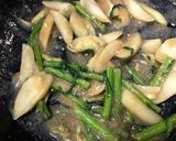 カレイの煮つけ♪うどと春菊と♪作り方6写真