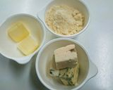 簡単!!ブルーチーズのマカロニサラダ作り方1写真
