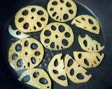 作りおきにも♪蓮根のカンタン黒酢焼き作り方3写真