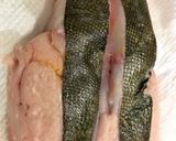 カレイの煮つけ♪うどと春菊と♪作り方1写真