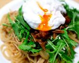 ☆なめ茸パスタの温玉のせ☆作り方9写真