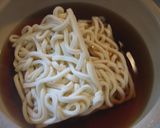 寒い朝はおうちでぐつぐつ簡単鍋焼きうどん作り方1写真