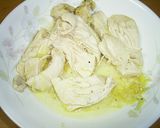 超簡単蒸し鶏作り方4写真