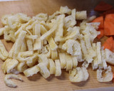 蓮根と人参と油揚げの炒め物♪　ゴマ風味♪作り方4写真