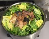 サバ缶で簡単☆白菜の豆乳味噌煮込み作り方1写真