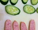 朝ごはん♥はみでるチーズ卵サンドイッチ作り方1写真