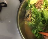 サバ缶で簡単☆白菜の豆乳味噌煮込み作り方2写真