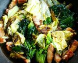 伊豆稲取✿かっぱ食堂の肉チャーハン作り方8写真