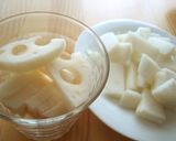 ホッとするね * 大根とれんこんの炒め煮作り方1写真