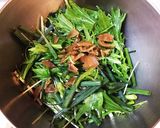 簡単！ザーサイと鶏ささみの香味野菜サラダ作り方5写真