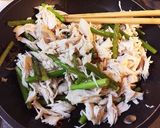 簡単！ザーサイと鶏ささみの香味野菜サラダ作り方6写真