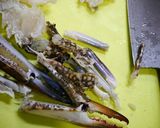 簡単！ワタリガニの味噌汁(コツあり)作り方1写真