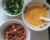 豚ももスライスで焼き豚炒飯風作り方1写真