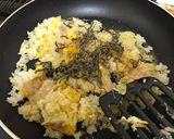 簡単和風★塩昆布チャーハン作り方3写真
