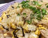 簡単和風★塩昆布チャーハン作り方5写真