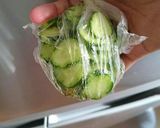 箸休めに♡きゅうりとわかめの酢の物作り方3写真