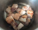 【作り置き】豚バラ&鶏胸肉&大根の煮物作り方3写真