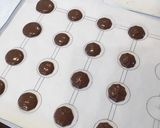 初心者トライ✤チョコマカロン パリジャン作り方31写真