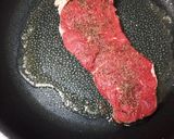 ステーキの焼き方(ミディアムレア)作り方2写真