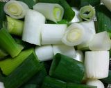 鶏皮とねぎのスープ作り方2写真