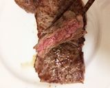 ステーキの焼き方(ミディアムレア)作り方5写真