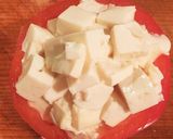 オリーブ油風味のトマトカップ豆腐サラダ作り方3写真