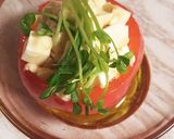 オリーブ油風味のトマトカップ豆腐サラダ作り方5写真