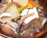 宮城県民が作る★野菜たっぷり本場の豚汁作り方5写真
