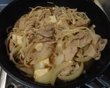 材料切って煮込むだけ！簡単肉豆腐作り方7写真