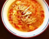 餃子の王将ラーメンパックでサンラータン作り方4写真