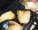 メカジキ玄米味噌漬けガーリックパウダー焼作り方2写真