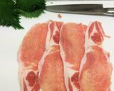 豚肉のシソ巻き作り方1写真