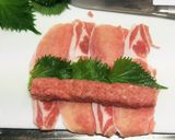 豚肉のシソ巻き作り方3写真