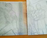 キュウレンジャー❤キャラクターケーキ作り方1写真