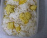 キャラ弁　ハートのさつまいもご飯作り方6写真