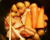 豚バラブロック肉でキャラメル肉じゃが作り方7写真