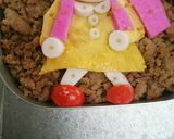 超簡単！キャラ弁当☆もうすぐ卒園式♪作り方3写真