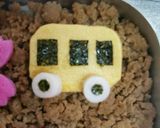 超簡単！キャラ弁当☆もうすぐ卒園式♪作り方4写真