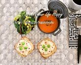 クリスケット＆茹で卵☆オープンサンド作り方5写真
