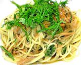 ☆なめ茸パスタの温玉のせ☆作り方11写真