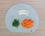 介護食　やわらかハンバーグの野菜甘酢あん作り方3写真