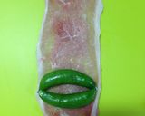 お弁当に♪豚肉と人参のお花肉巻き*作り方3写真