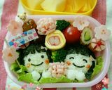 先生ありがとう弁当♡卒園キャラ弁作り方2写真