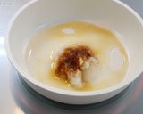 介護食　やわらかハンバーグみぞれあんかけ作り方4写真